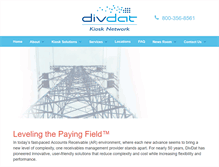 Tablet Screenshot of divdat.com